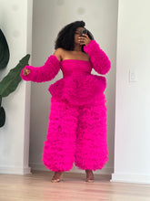 Load image into Gallery viewer, Zainab Tulle Peplum Top