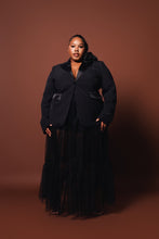 Load image into Gallery viewer, Blazer and Sheer Skirt