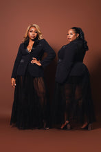 Load image into Gallery viewer, Blazer and Sheer Skirt