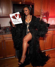 Load image into Gallery viewer, Kandi Burruss (Real Housewives of Atlanta) in Tulle Robe