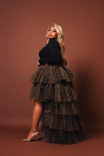 Load image into Gallery viewer, Cheetah Orchid Skirt Set