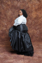 Load image into Gallery viewer, Black Swan Cascade Skirt