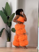Load image into Gallery viewer, Orange Pant Set