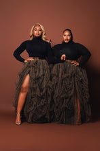 Load image into Gallery viewer, Cheetah Hi Slit Skirt Set