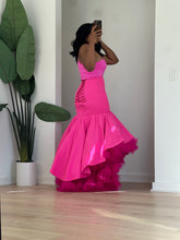 Load image into Gallery viewer, Pink mermaid skirt