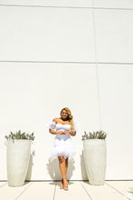 Load image into Gallery viewer, White Mini Dress