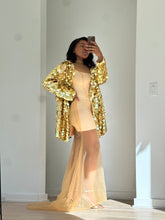 Load image into Gallery viewer, Sequins and Sheer Dress Set