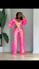 Load image into Gallery viewer, Custom Birthday Jumpsuit in Pink