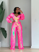 Load image into Gallery viewer, Custom Birthday Jumpsuit in Pink
