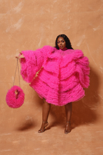 Load image into Gallery viewer, Cape Dress with Sleeves