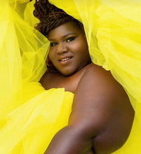 Load image into Gallery viewer, Gabby Sidibe in Yellow Orchid Dress