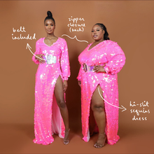 Load image into Gallery viewer, Custom Birthday Jumpsuit in Pink