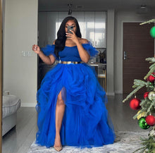 Load image into Gallery viewer, Tulle Sleeve Top