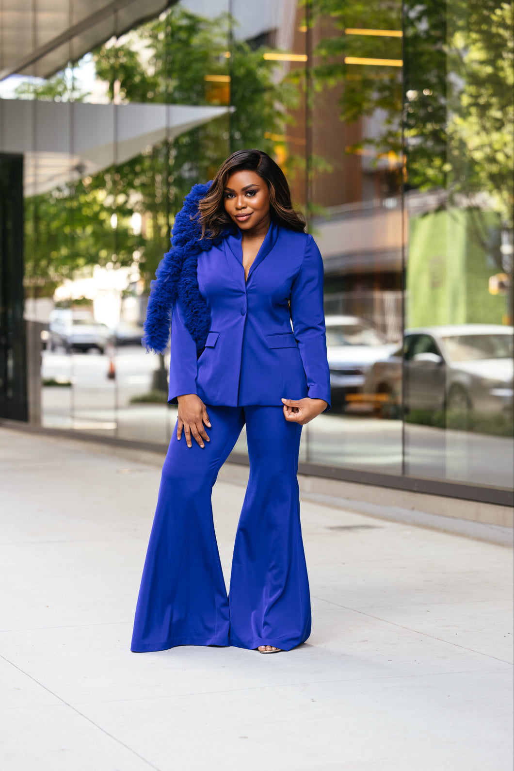 Spring is here Royal Blue Power Suit