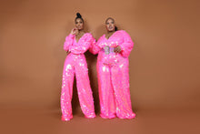 Load image into Gallery viewer, Custom Birthday Jumpsuit in Pink