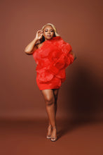 Load image into Gallery viewer, One Shoulder Red Dress