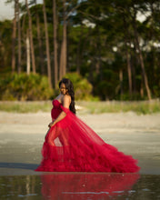 Load image into Gallery viewer, Oyemwen Maternity Sheer Dress