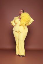 Load image into Gallery viewer, Yellow Tulle Power Suit