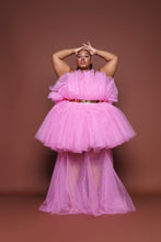 Load image into Gallery viewer, Swan Sheer Dress