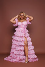Load image into Gallery viewer, Tiered Floral Dress