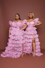 Load image into Gallery viewer, Tiered Floral Dress