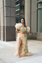 Load image into Gallery viewer, Gold Birthday Dress with a Twist
