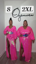 Load and play video in Gallery viewer, Custom Birthday Jumpsuit in Pink