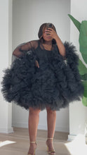 Load and play video in Gallery viewer, Custom made Mini Tulle Robe