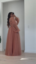 Load and play video in Gallery viewer, Cinnamon goddess Dress