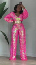 Load and play video in Gallery viewer, Custom Birthday Jumpsuit in Pink