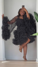 Load and play video in Gallery viewer, Custom made Mini Tulle Robe