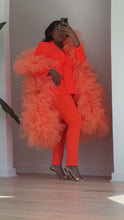 Load and play video in Gallery viewer, Back to Business Orange Power Suit
