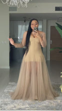 Load and play video in Gallery viewer, Fitted Sheer dress