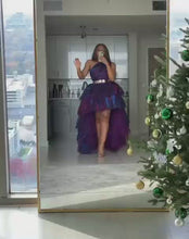 Load and play video in Gallery viewer, Holiday Metallic Skirt Set