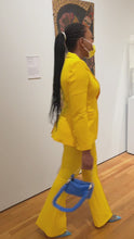 Load and play video in Gallery viewer, Custom Yellow Power Suit
