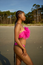Load image into Gallery viewer, Fuchsia Tube swimsuit top