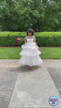 Load and play video in Gallery viewer, Custom Made Rose Garden Dress