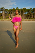 Load image into Gallery viewer, Fuchsia Tube swimsuit top