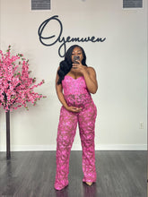 Load image into Gallery viewer, Custom made Lace Overlay Jumpsuit