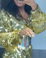 Load and play video in Gallery viewer, Custom Birthday Dress in Gold