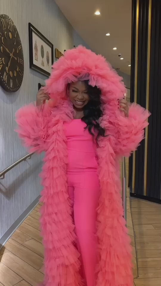 Pink Tulle Jacket