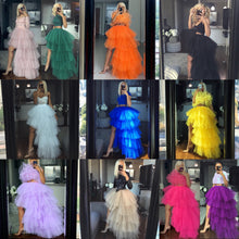 Load image into Gallery viewer, Custom Made Orchid Tulle Skirt