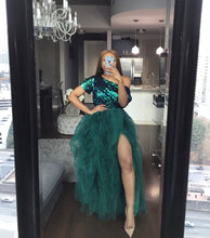 Load image into Gallery viewer, Custom Made Hi-Slit Tulle Skirt