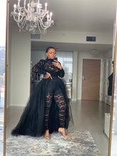 Load image into Gallery viewer, Custom lace tulle jumpsuit