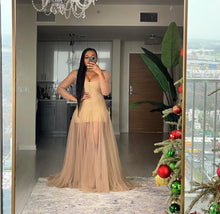 Load image into Gallery viewer, Fitted Sheer dress