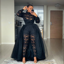 Load image into Gallery viewer, Custom lace tulle jumpsuit