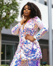 Load image into Gallery viewer, Back to Business Sequins Pants Suit