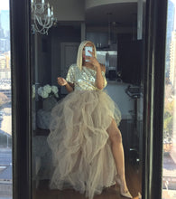 Load image into Gallery viewer, Custom Made Hi-Slit Tulle Skirt