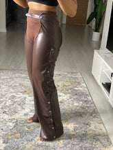 Load image into Gallery viewer, “Chocolate is the New Black” High Waisted Chaps