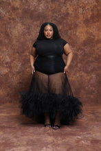 Load image into Gallery viewer, Midi Mermaid Tulle Skirt
